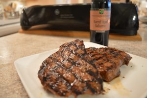 How to Grill Napa Valley Balsamic Cross Rib Steaks - cookingwithkimberly.com