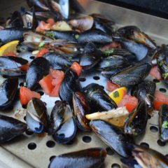 How to Grill White Wine & Napa Valley Tres Citrus Balsamic Mussels Video