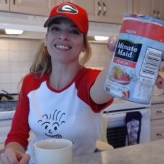 Web Chef Review: Minute Maid Peach Drink from Concentrate