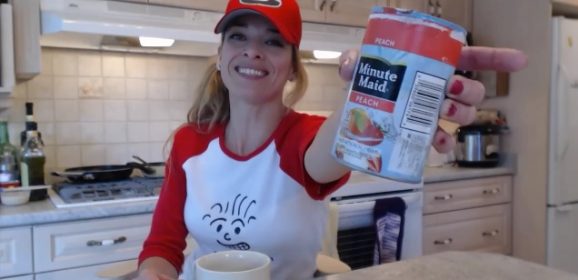Web Chef Review: Minute Maid Peach Drink from Concentrate