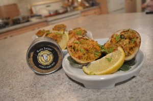 How to Cook Napa Jack's Citrus Herb Clams Casino - cookingwithkimberly.com