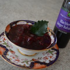 How to Make Napa Valley Blackberry Ginger Balsamic Cranberry Sauce Video