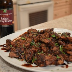 How to Cook Napa Valley Bordeaux Cherry Balsamic Chicken Livers + Video