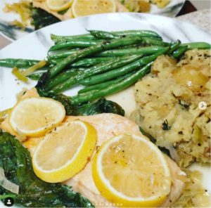 Web Chef Review: PC Chef Lemon Butter Salmon Meal Kit - cookingwithkimberly.com