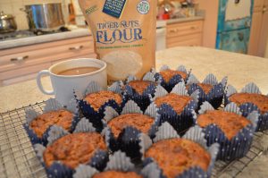 Paleo Tiger Nuts Banana Bread Muffins - cookingwithkimberly.com