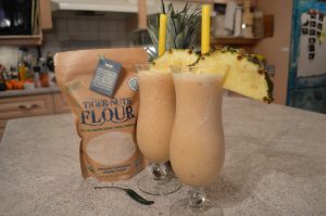 Pineapple Chili Tiger Nuts Smoothies - cookingwithkimberly.com