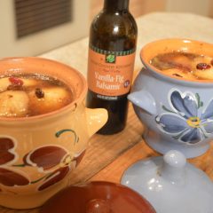 How to Poach Napa Valley Vanilla Fig Balsamic Fruit Stew