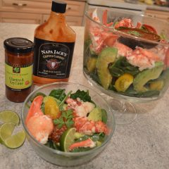 How to Make Spinach Salad with Lobster & Avocado + Sauce Video