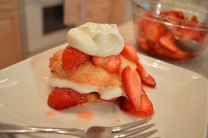 How to Make Strawberry Shortcakes from Scratch - cookingwithkimberly.com