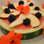 How to Make Watermelon Fruit Pizza - cookingwithkimberly.com