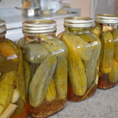 How to Can Mom’s Dill Pickles + Video