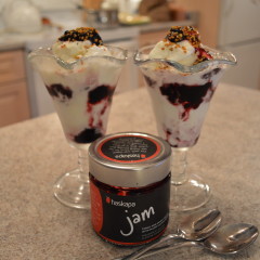 How to Make Haskapa Parfaits with Bee Pollen + Video
