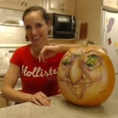 Web Chef Review: Hand-Painted Artisan Pumpkins at Harvest Barn Country Markets