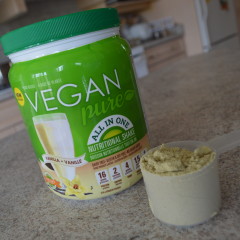 Web Chef Review + Giveaway: Vanilla Vegan Pure All-in-One Nutritional Shake