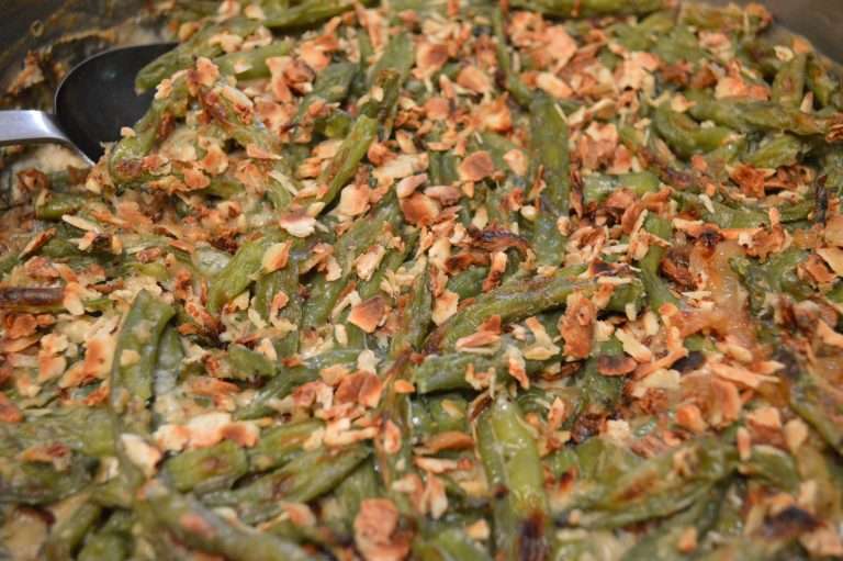 Gluten-Free Green Bean & Tiger Nuts Casserole + Video
