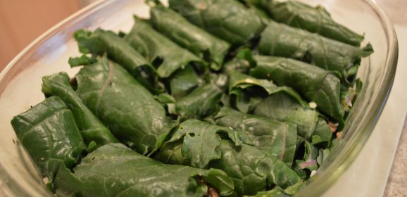 How to Cook Southwest Kale Rolls with Rice & Beef Video