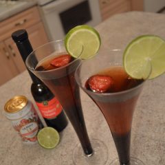 Napa Valley Strawberry & Lime Balsamic Hard Cider Cocktails Video