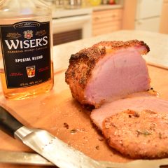 How to Roast Whiskey Basted Peameal Bacon + Video