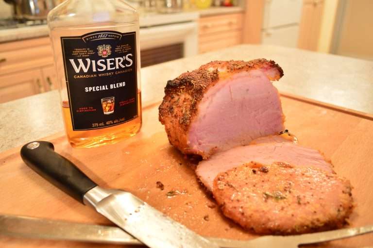 How to Roast Whiskey Basted Peameal Bacon + Video